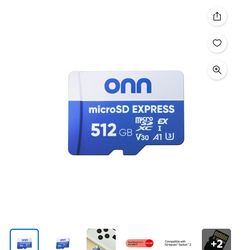 MicroSDXC Express Card 512GB