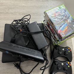 Xbox 360 With 12 Games