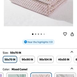 New Exclusivo Mezcla Fleece Throw Blanket