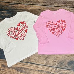 Glitter Happy Valentines Day Shirts 