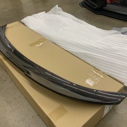 2006-2011 BMW E90 3 SERIES M3 SEDAN CS STYLE CARBON FIBER TRUNK SPOILER WING