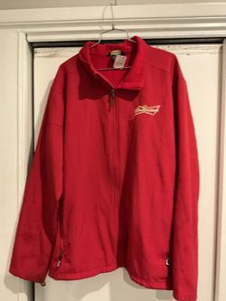 Mens 2x Vintage Budweiser Soft Shell Jacket 