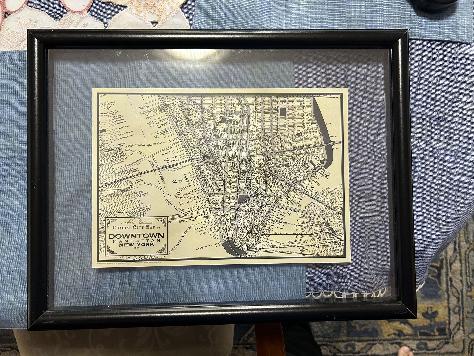 NYC Downtown Map