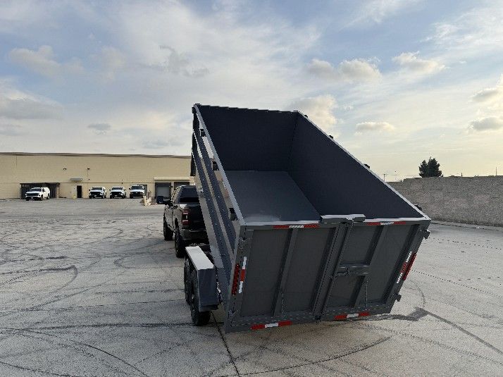 GREAT OPPORTUNITY DUMP TRAILER 8X4X12