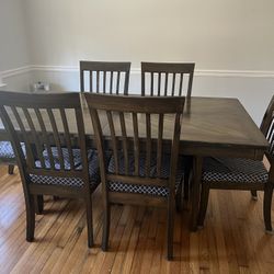 Dining set- dining table and 6 chairs