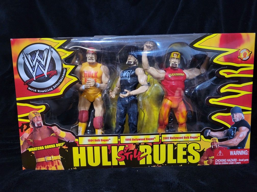 WWE Hulk Still Rules Jakks action figure box set 2002 Hulk Hogan