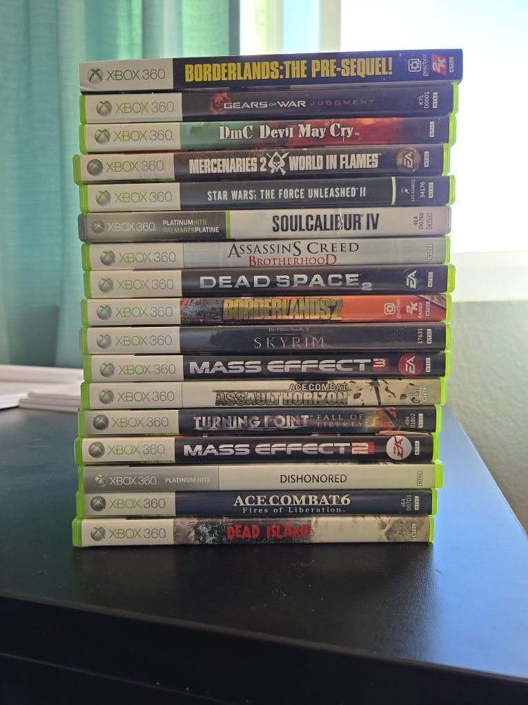 Xbox 360 Games Assorted