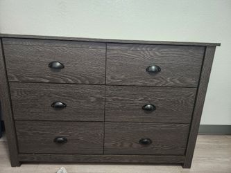 Black/ Dark Grey Dresser 