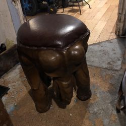 Teakwood Elephant Stools