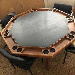 Game Table With Chairs 