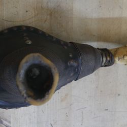 DECORATIVE AFRICAN BONE PIPE 14 INCHES LONG 