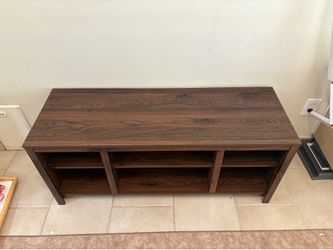 wooden tv stand or entertainment stand (barley used)