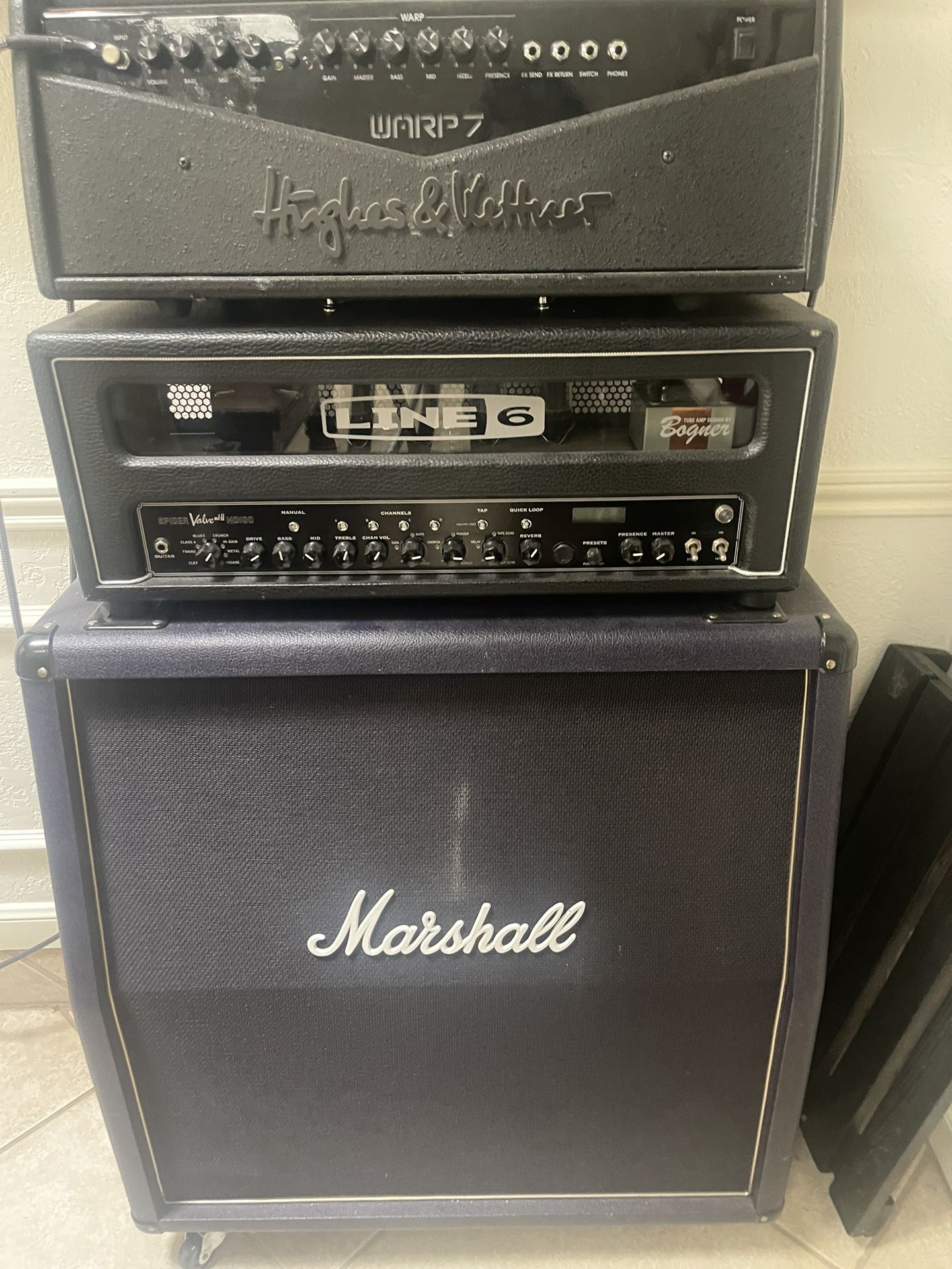 Marshall 425A Jimi Hendrix Purple Tolex 412 Cab