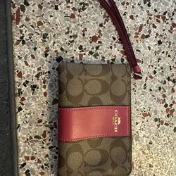 Coach Wristlet