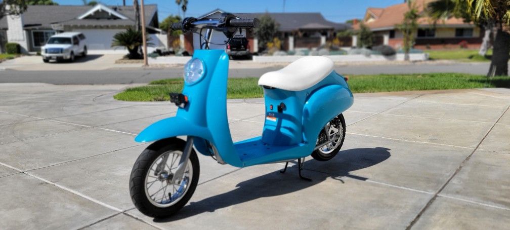 Modified Razor Pocket Mod Electric Moped Fardriver 72v35amp 48v 15ah Lithium Battery Matrix 