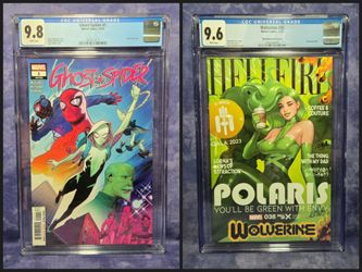 Marvel Comic Books Graded CGC Lot of 2