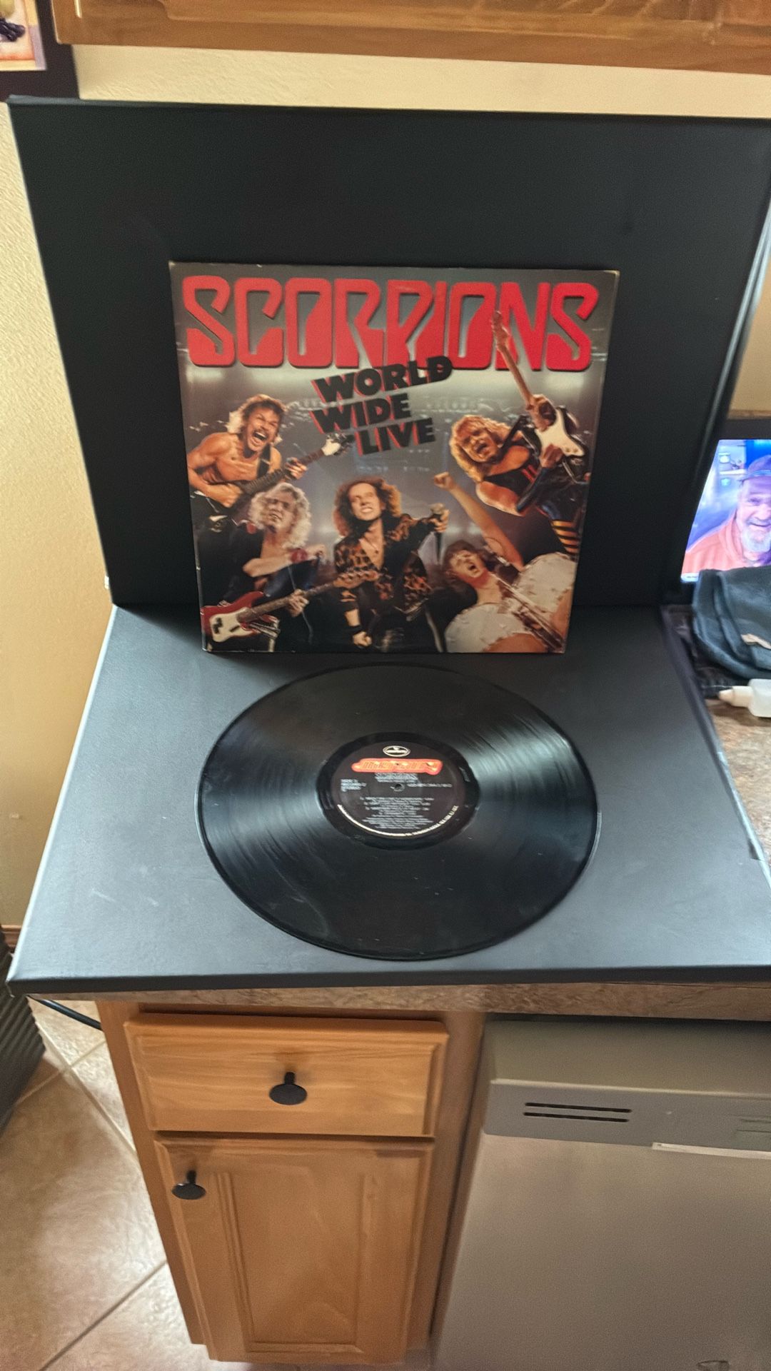 1985 Scorpions 2 LP “World Wide Live” Great Condition 