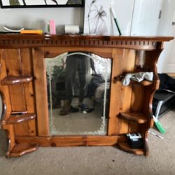 Antique Mirror Dresser