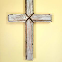 Hand Crafted Hanging Wall Cross