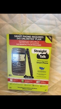 Nokia smart phone for straight talk