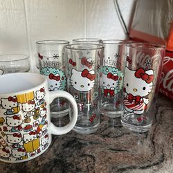 Hello Kitty Cups 