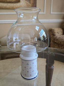 Vintage Ceramic Candle Lamp 12 inches high
