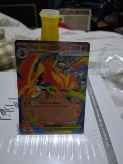 Mega Emboar EX Pokémon Card MEP 035