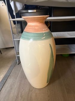 Large Ceramic Floor Vase