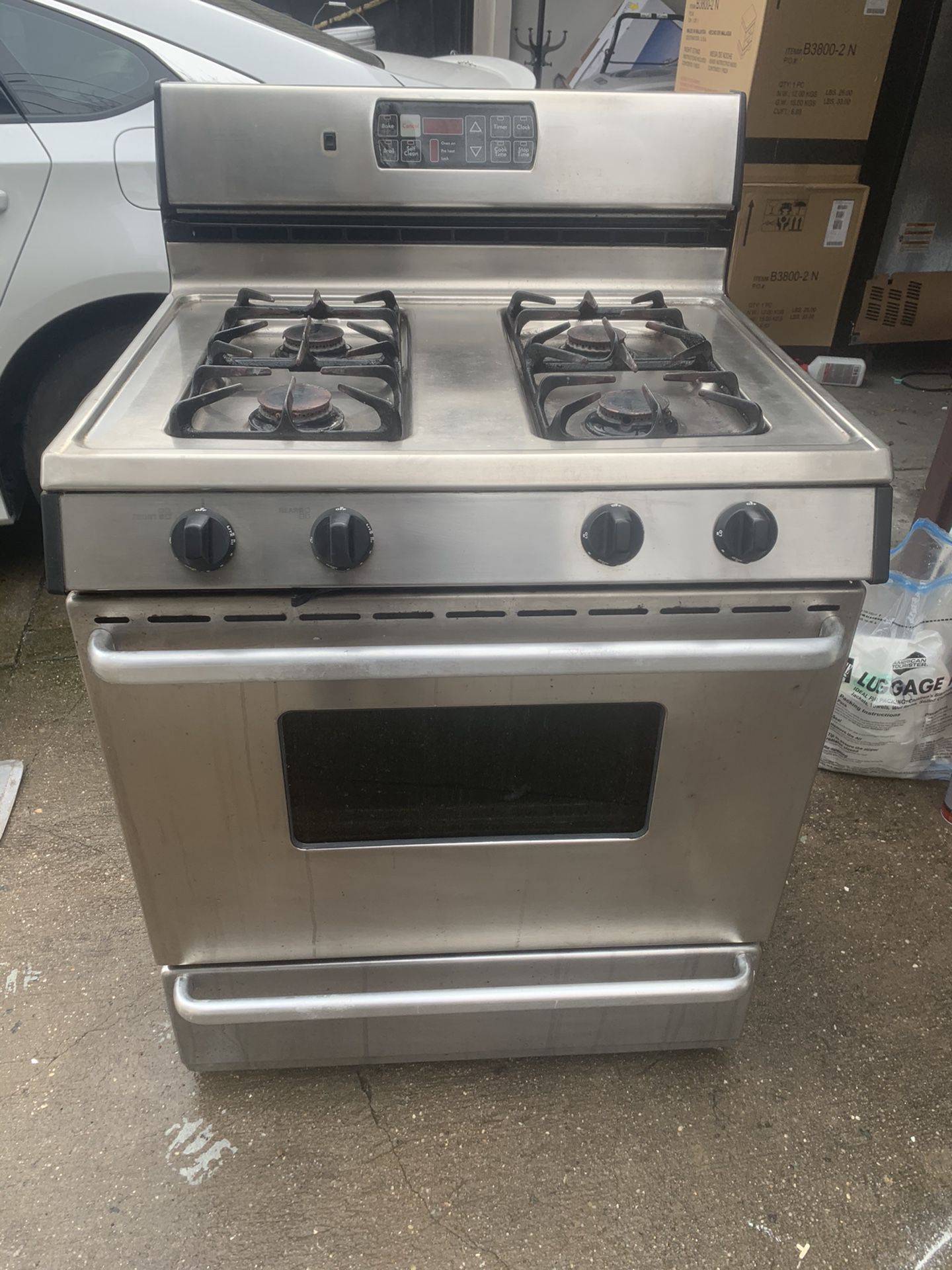 30 inch gas stove
