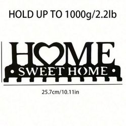 1pc Key Holder For Wall Mount Metal Hanger For Front Door, Kitchen Store House, Work, Car, Vehicle Keys Vintage Decor For Hotel