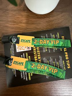 VIP escape tickets 2026