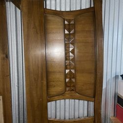 Headboard For King Bed Vintage Solid Wood 