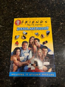 Friends TV Series Sticker Art Puzzles Book