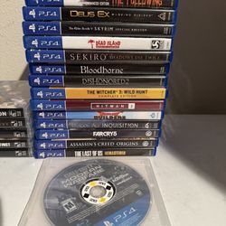 PS4/PS3 Games Bundle 