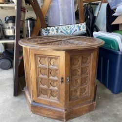 Wood Side Table / Night Stand 