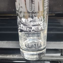 VINTAGE "JACK DANIELS " OLD # 7 HIGHBALL GLASS 
