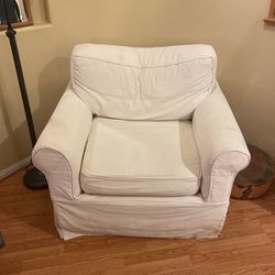 White Comfy Armchair