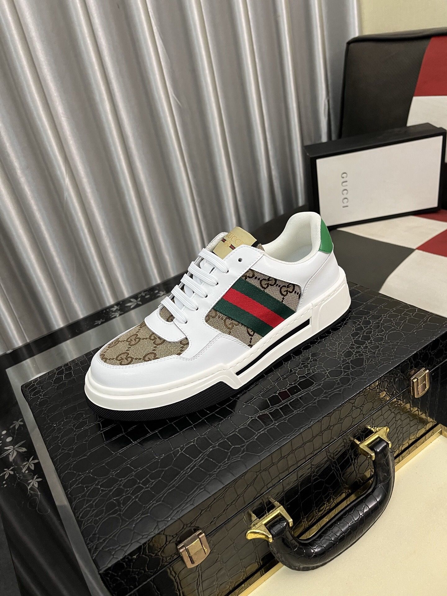 Gucci GG Men’s Shoes With Box New 