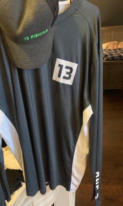 13 fishing cap and dry fit tee