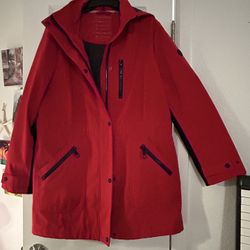 warm raincoat XL