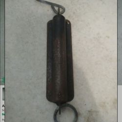 Antique 25lb weight scale metal