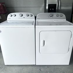 Washer And Dryer Whirlpool (FREE DELIVERY & INSTALLATION) 