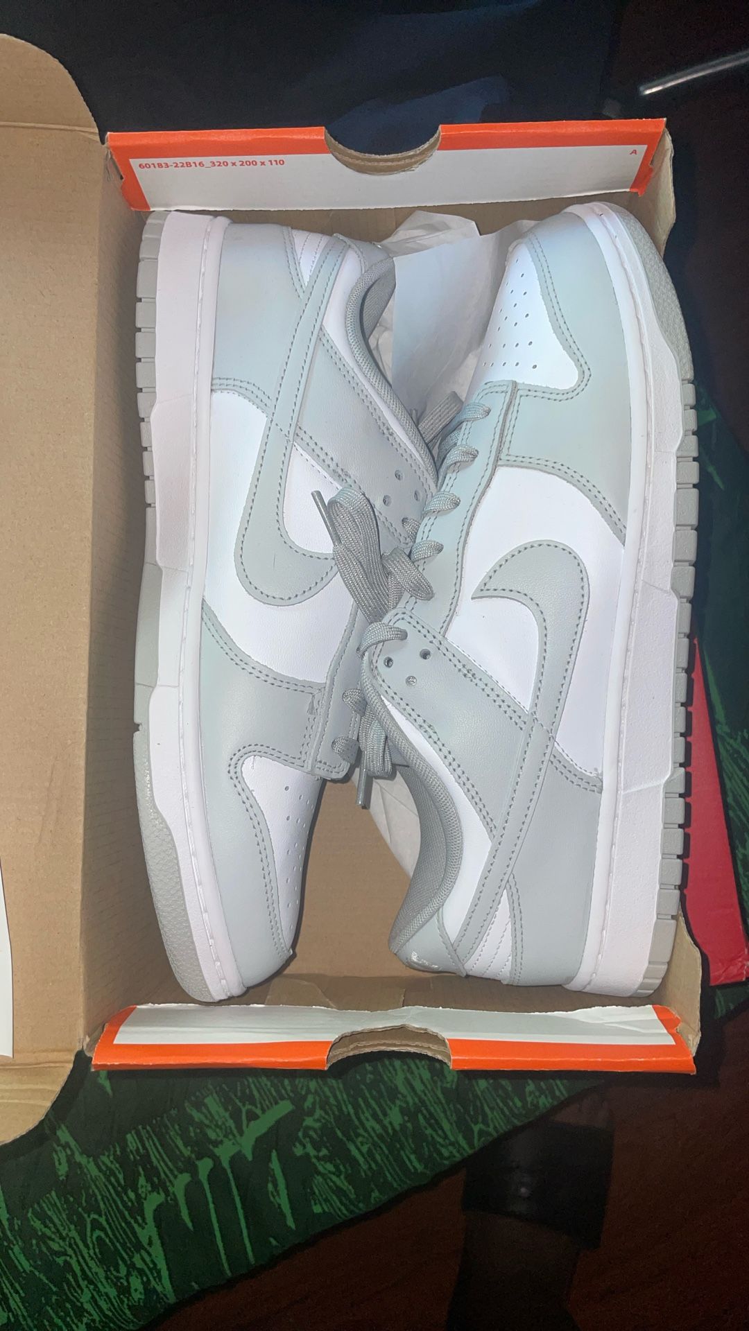 Nike Dunk Low (White Fogs) 11.5 M