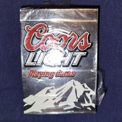 Coors Light Playing Cards - 2004, Carta Mundi Inc.