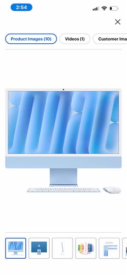 Apple iMac 24-inch desktop