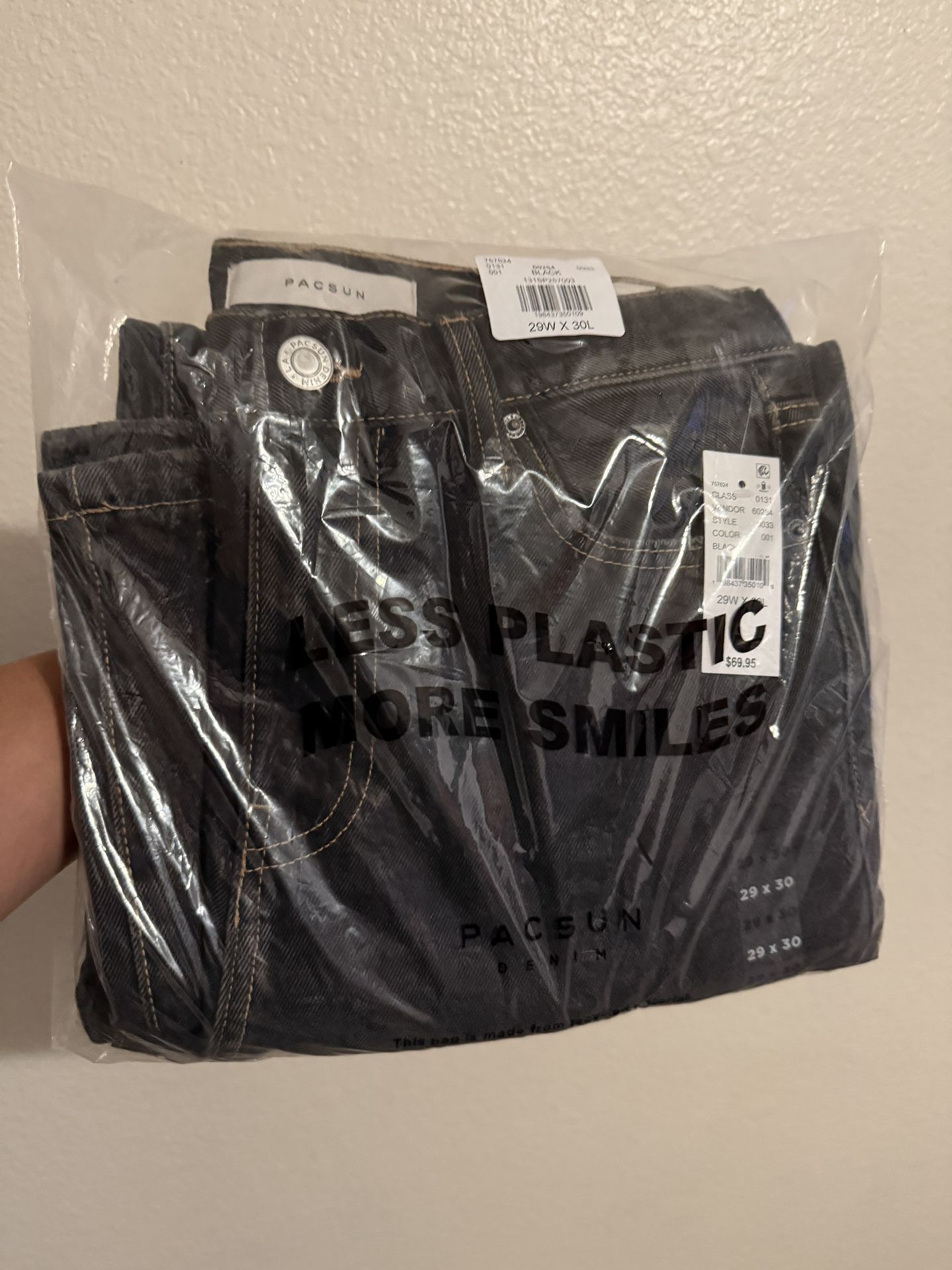 Brand new pacsun jeans washed black
