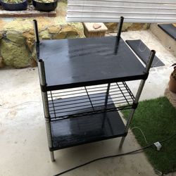 3 Tier  Rack Great For Kitchen, Garage Or Storage