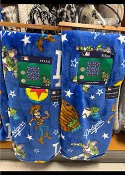 Dodgers x Toy Story blanket