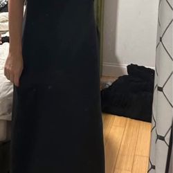 Vintage velvet slip dress