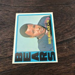 Vintage 1972 Topps Football High Number #320 Bob Wallace Nr Mint